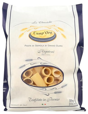 Camp Oro Le Regionali Rigatoni Pasta Pack of 4 Bag