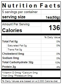 Crown Sweet chestnut Jelly | 50g | Pack of 5, Korean Snack, Yangeng Traditional Korean Dessert, ???