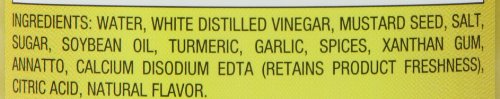 Beaver American Classic Yellow Mustard, 12.5 Ounce Squeeze Bottle (Pack Of 6)