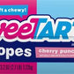 SweeTARTS Soft and Chewy Ropes, Cherry Punch Flavor, 1.8 Ounce Pouches (Pack of 48)