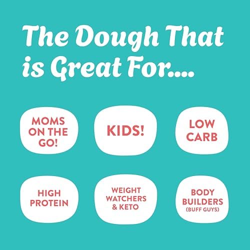 Twisted Dough - Brownie Batter | Healthy Edible Dessert | 100 Grams Of Whey Protein | Protein Packed Cookie Dough | Gluten Free