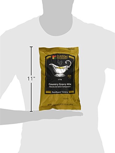 Custom Culinary Panroast Gravy Mix, Country, 20 Ounce (Pack Of 6)