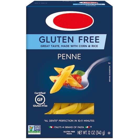 Gluten-Free Pasta Variety Pack - 3-Pack Bundle With Penne, Rotini & Elbows (12 Oz Each) - Certified Gluten-Free & Non-Gmo