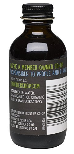 Frontier Co-Op Organic Vanilla Extract 2 Fl Oz