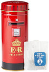 English Red Post Box Tea Tin With 14 English Afternoon Teabags