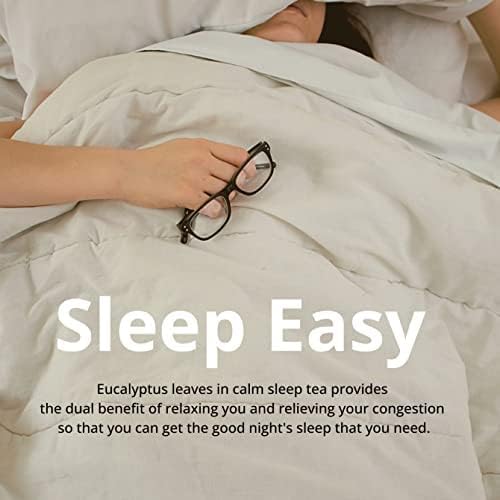 Akshit Organic Dried Eucalyptus Leaves, Caffeine-Free Relax Tea, 2.6 oz