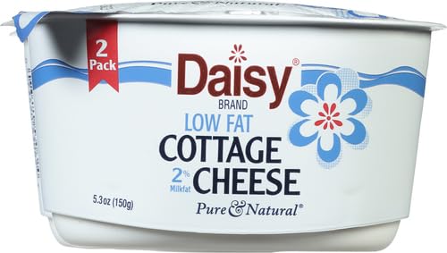 Daisy Brand Single Service Twin Pack 2% Cottage Cheese, 10.6 Oz (Pack Of 2)