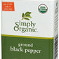 Simply Organic Black Pepper, Certified Organic | 4 oz