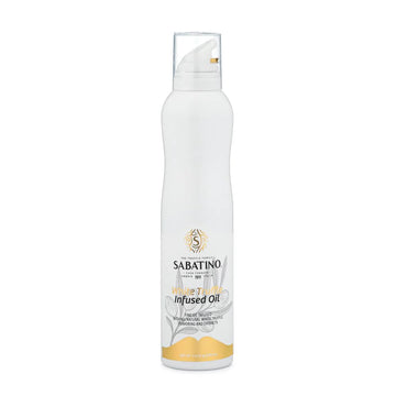 Sabatino White Truffle Oil Spray - All-Natural Premium Italian White Truffle-Infused Olive Oil, Gourmet Finishing Oil for Pasta,