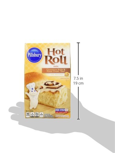 Pillsbury, Specialty Hot Roll Mix, 16oz Box (Pack of 2)