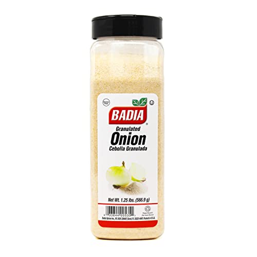 Badia Onion Granulated, 1.25 Pound (Pack of 6)