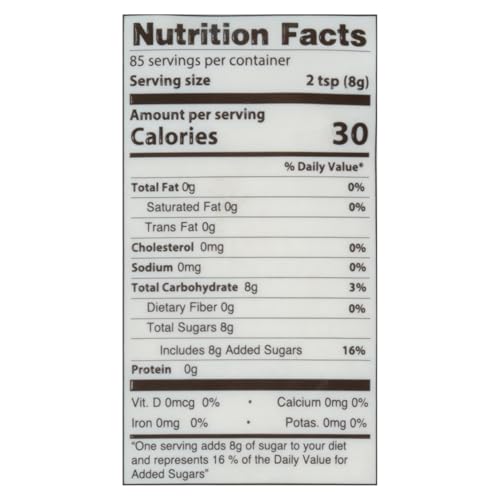 Iberia Organic Premium Cane Sugar, 1.5 Lb. (Pack Of 3) 100% Natural, Non Gmo, Pure Cane Sugar