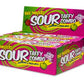 Face Twisters Sour Taffy Combo Strawberry & Green Apple 1.4 oz Bar - Case of 24