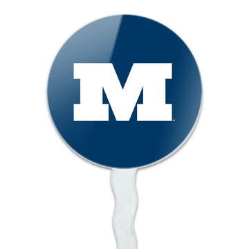 Millikin University Primary Logo Cupcake Picks Toppers Decoration Set Of 6