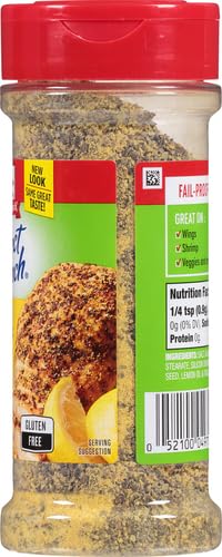 McCormick Perfect Pinch Lemon & Pepper Seasoning, 5.75 Oz