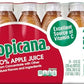 Tropicana 100% Apple Juice, 10 Fl Oz Bottles, Pack of 24 - Real Fruit Juice, No Added Sugars, Vitamin C Rich