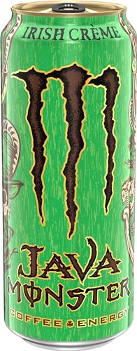 Java Monster Irish Blend, Coffee + Energy Drink, 15 Ounce (Pack Of 12)
