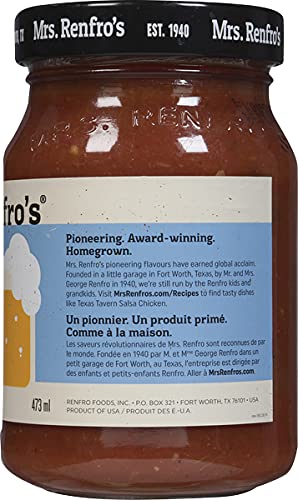 Mrs. Renfros Salsa Texas Rd Craft malt-inspired, 16 oz, 1.66 lb, Model KE00298226