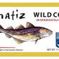 Matiz Wild Cod in Olive Oil - Natural Artisan Wild Caught Fish, 4 Ounce Pack, Fresh Packed, From Spain