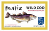 Matiz Wild Cod in Olive Oil - Natural Artisan Wild Caught Fish, 4 Ounce Pack, Fresh Packed, From Spain