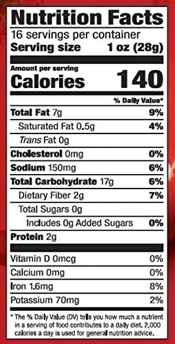 Garden Of Eatin' Corn Tortilla Chips, Red Hot Blues, 16 Oz (Pack Of 12) (Packaging May Vary)