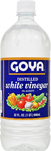 Goya Foods Distilled White Vinegar, 32 Fl Oz (Pack Of 12)