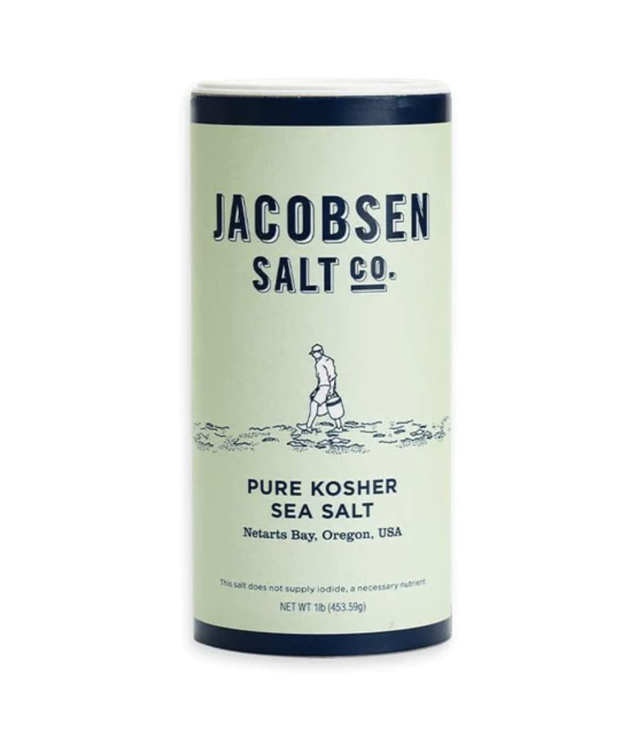 Jacobsen Salt - Chef Jar - Flake Finishing Salt - 17.6 Oz