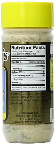 Johnny'S Seafood Seasoning, 4.75 Ounce (Pack Of 2)