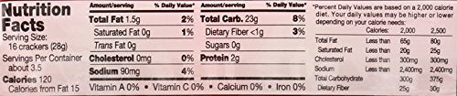 Ka-Me Gluten Free Rice Crackers, Sesame, 3.5 Ounce