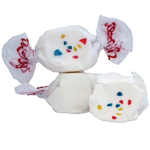 QUEEN CITY CANDY CAVE Frosted Cupcake Salt Water Taffy - Assorted Flavors - 2.5 Pound Bulk Candy