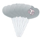GRAPHICS & MORE Cupcake Picks Set of 6, Acrylic, Texas Southern University, Heart Love Design, One Size