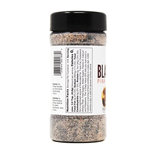 Badia Black Garlic Pink Salt, 9 oz (Pack of 6)