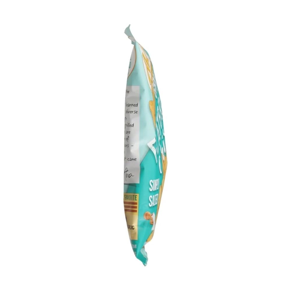 Avas Simply Salted Flatbread Crisps, 6.5 oz, 12 Pack