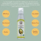 La Tourangelle Avocado Oil Spray - High Smoke Point Refined Oil for Cooking, 5 Fl Oz, Model 40-05-AVO-0005-CS