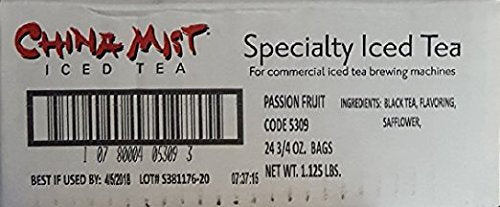 China Mist, Passion Fruit Black Loose Tea Bags, 24 - 3/4 Oz