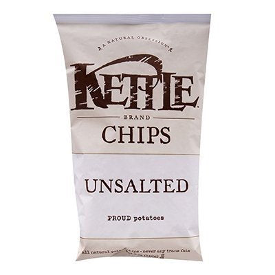 KETTLE FOODS CHIP PTO NO SALT, 5 OZ, PK- 15