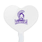GRAPHICS & MORE Cupcake Picks Set of 6, Acrylic, Winona State University Heart Logo