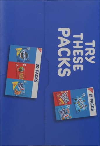 Nabisco Team Favorites Variety Pack, OREO Mini, CHIPS AHOY! Mini, Teddy Grahams Honey & Barnum s Animal Crackers, Christmas Sto