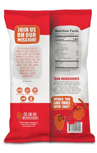 Spudsy Hot Sweet Potato Fries 4 Oz