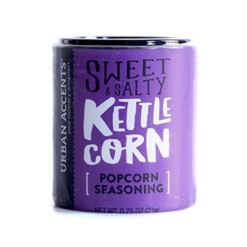 Urban Accents Movie Night Sweet Shoppe Gift Set Collection-Popcorn Seasoning Variety Pack (set of 8) - 3 Non-GMO Popcorn Kernel