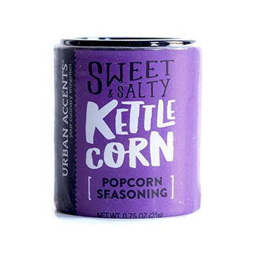 Urban Accents Movie Night Sweet Shoppe Gift Set Collection-Popcorn Seasoning Variety Pack (set of 8) - 3 Non-GMO Popcorn Kernel