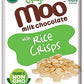 Moo Chocolates Organic Milk Chocolate Mini Bars With Rice Crisps 0.7Oz, 28 Ct (Pack Of 2) | Usda Organic, Non-Gmo | 100 Calorie