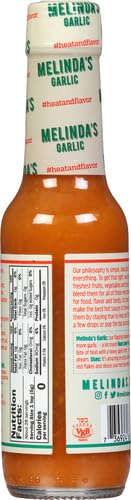 Melindas Garlic Habanero Hot Sauce, 5 Oz