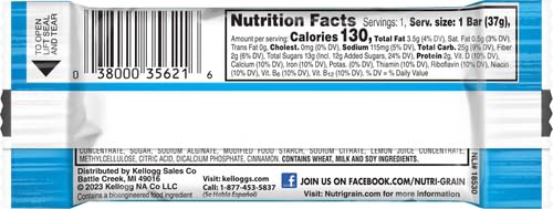 Nutri Grain Cereal Bars Apple-Cinnamon, 1.3 Oz