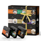 TILZ COLLECTION Coffee Gifts - 9 Flavoured Instant Coffee Gift Set, 0.71 oz, Gourmet Coffee Sampler for Coffee Lovers