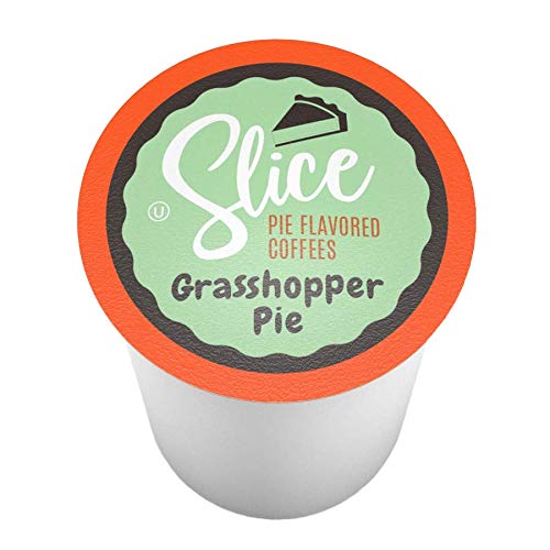 Slice Coffee Grasshopper Pie Coffee, Compatible with K Cup malt-inspired, 40 Count