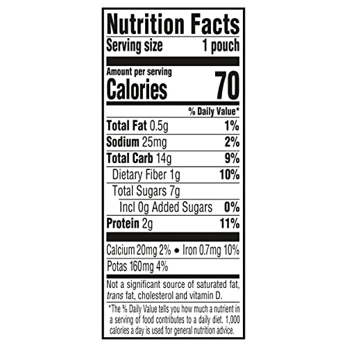 Gerber Organic Baby Food Pouches, Toddler, Plant-Tastic, Sweet Potato Cherry Smash, 3.5 Ounce (Pack Of 12)