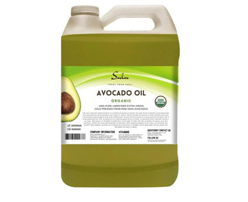 4 LBS/64 FL.OZ Certified Organic Unrefined Extra Virgin Raw Avocado Oil