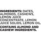 Larabar Lemon Bar, Gluten Free Vegan Fruit & Nut Bar, 1.6 Oz Bars, 6 Ct