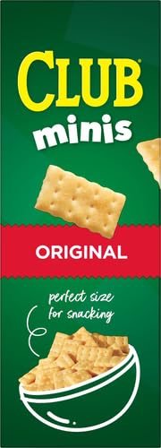 Club Minis Crackers, Lunch Snack, Original, 11oz Box (Pack of 2)